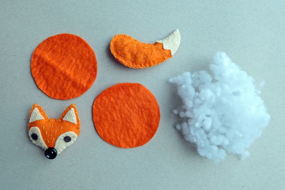 Podzimní dekorace z plsti