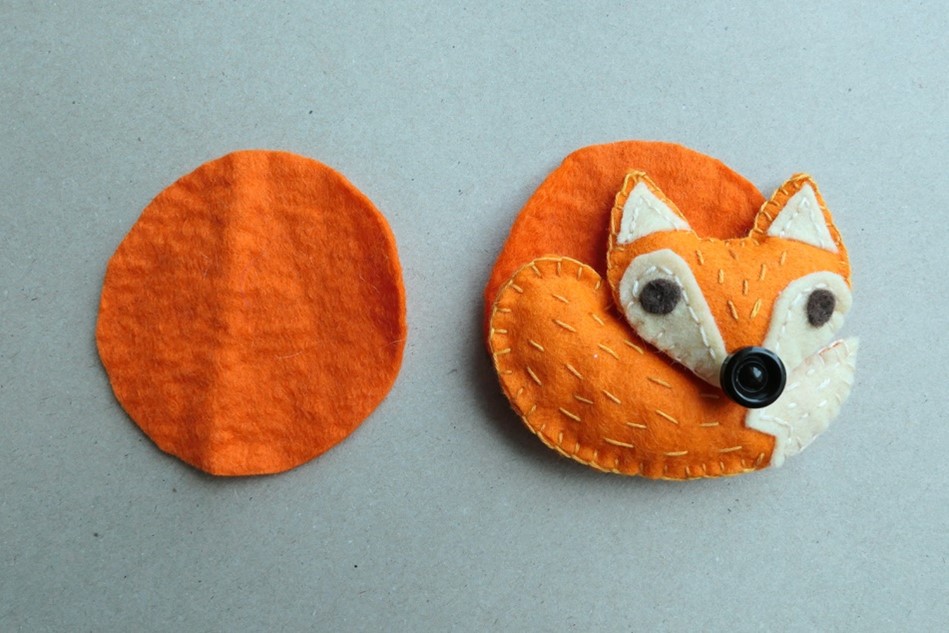 Podzimní dekorace z plsti