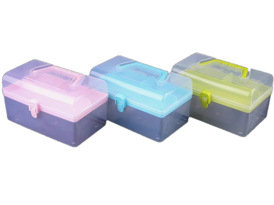 Stylové uložení šicích potřeb - košíky, kazety, kufříky a boxy na šití