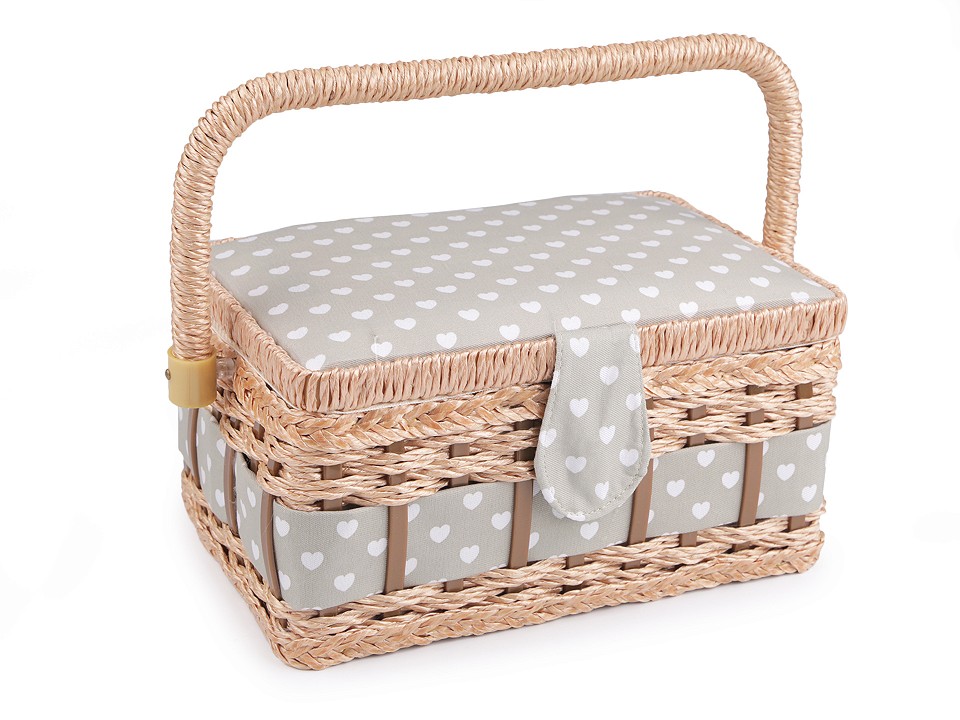 Stylové uložení šicích potřeb - košíky, kazety, kufříky a boxy na šití