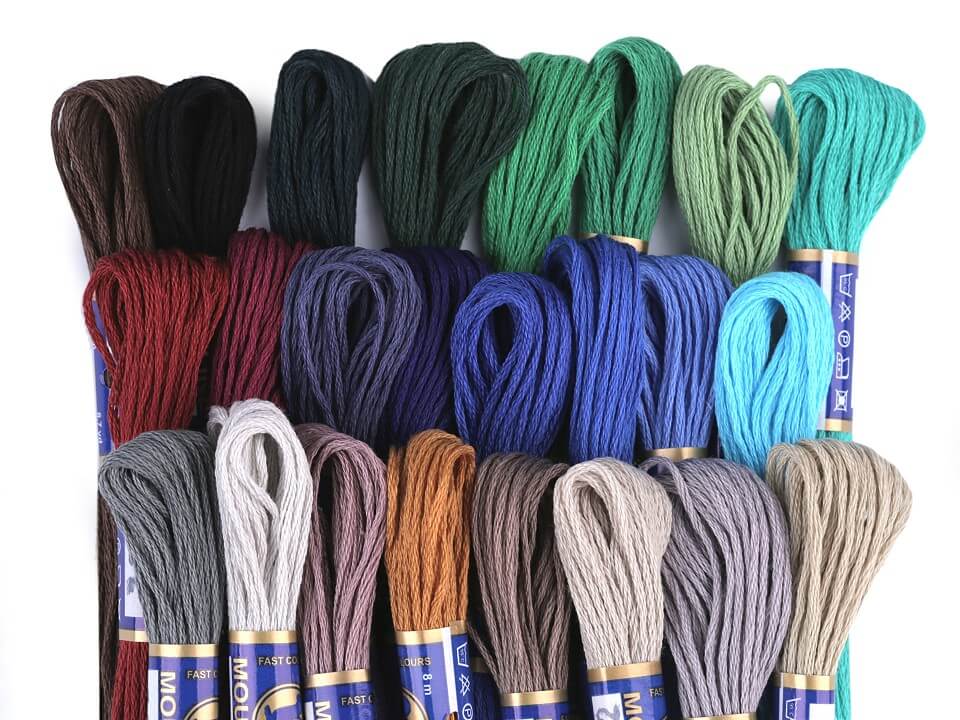 Vyšívací potřeby pro dlouhé večery