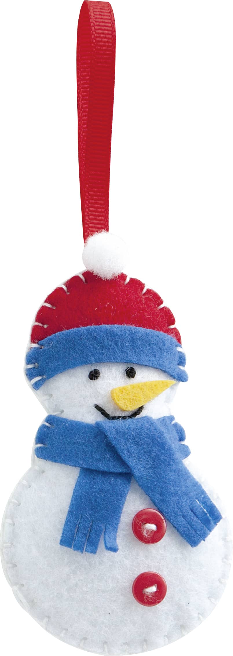 Filcové mini sady k ušití vánoční dekorace. 