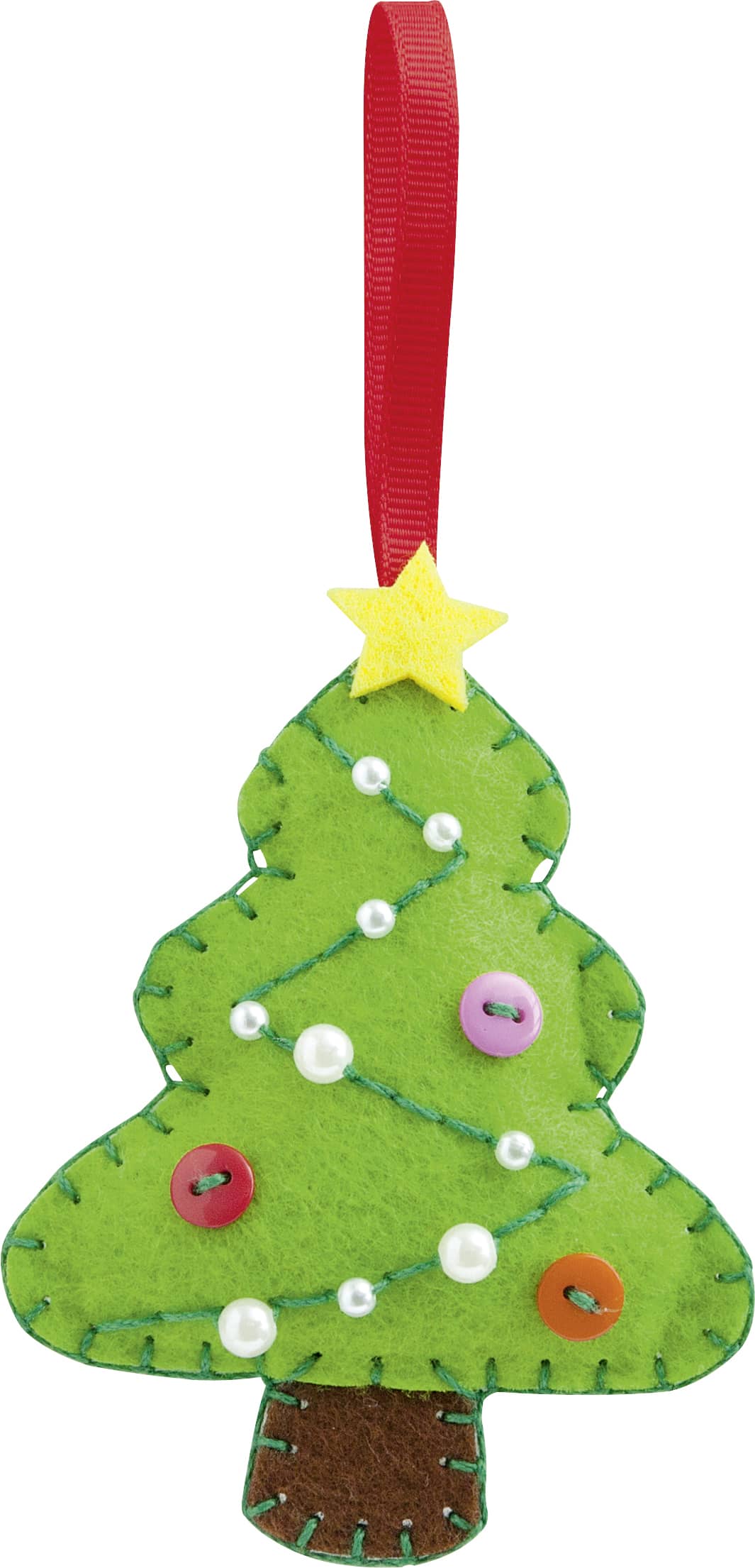 Filcové mini sady k ušití vánoční dekorace. 