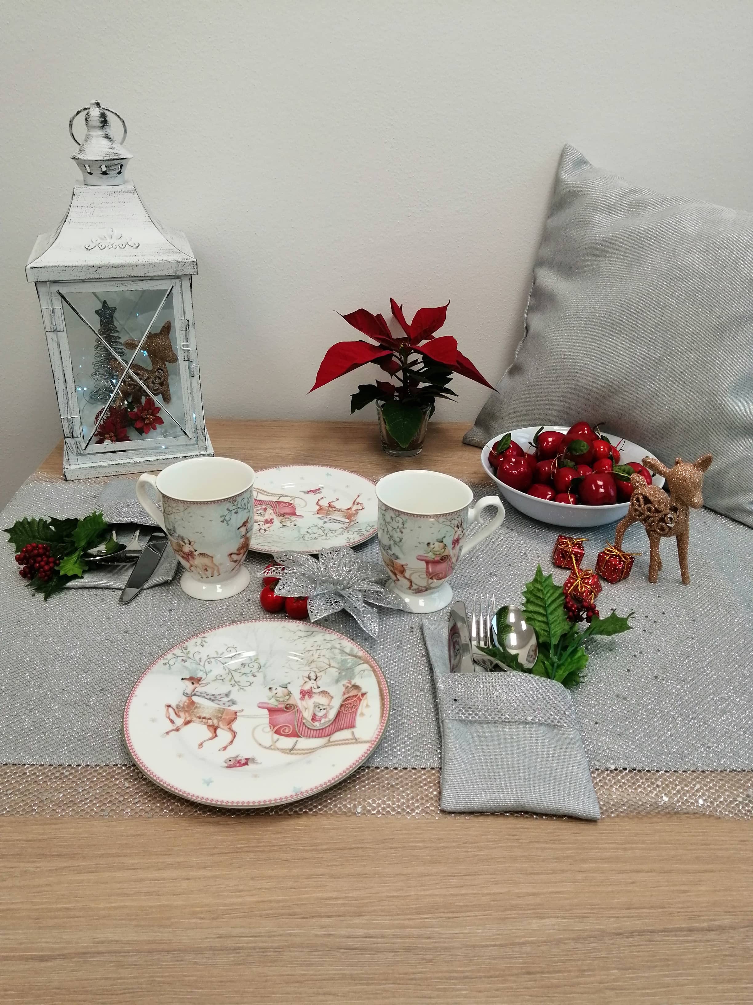 Ušijte si: Vánoční kapsičku na příbory