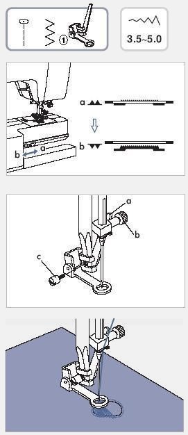 Návod k použití - patka quiltovací otevřená, uzavřená a pro volné quiltování Lucznik