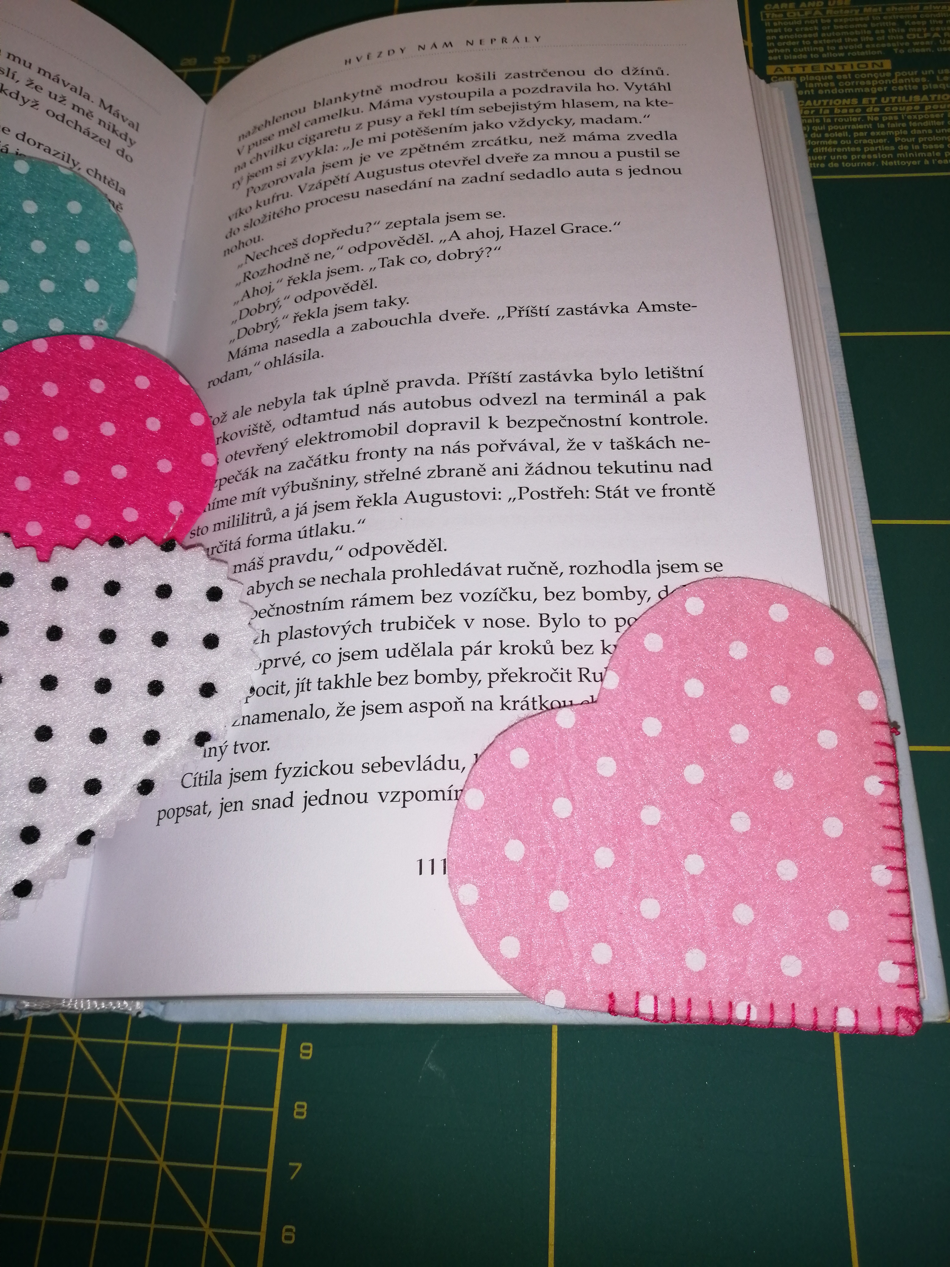 Ušijte si: Záložku do knížky