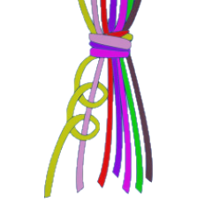 Upleťte si: Náramek přátelství pro začátečníky – vzor z tenkých proužků