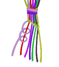 Upleťte si: Náramek přátelství pro začátečníky – vzor z tenkých proužků