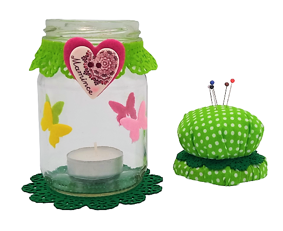 Vyrobte si: Svícen nebo jehelníček