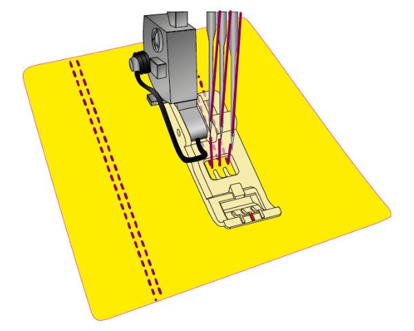 Priehľadná základná pätka - Bernette