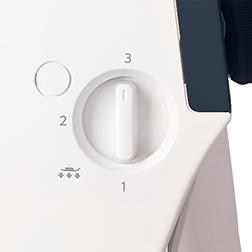 Regulovateľný prítlak pätky v 3 stupňoch - Janome 1522 BL