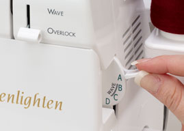 Automatický systém vedenia nití