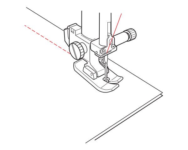 Pätka pre rovný steh