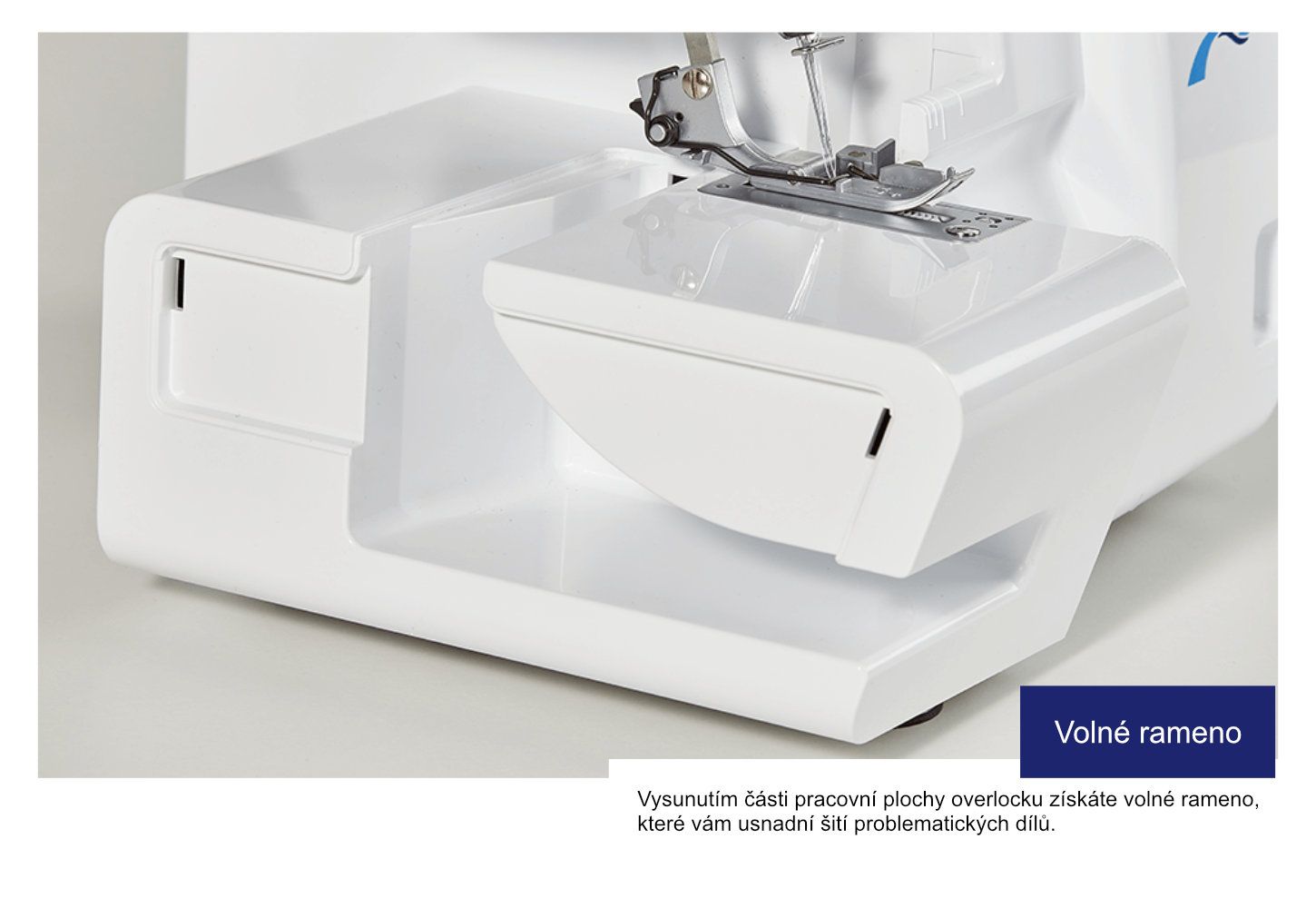 Overlock Brother 3034DWT voľné rameno