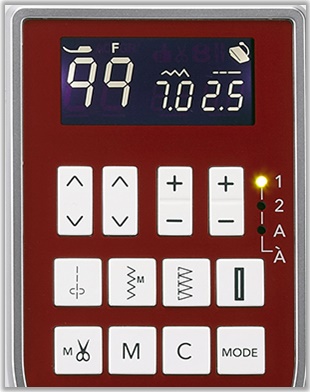 Šijací stroj Janome DM 7200 LED displej