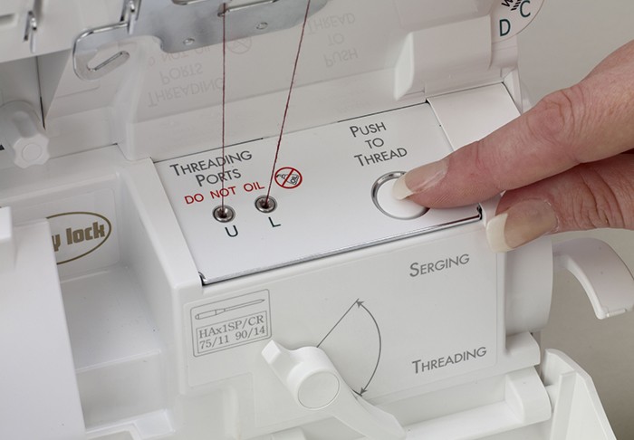 Navliekanie vzduchom - ExtraordinAir - Babylock Enlighten BLE3ATW-2