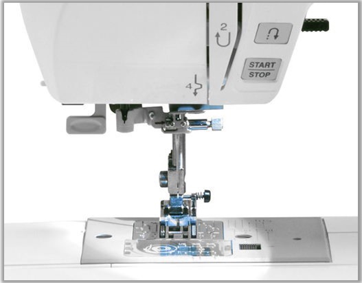 Ovládanie šijacieho stroja