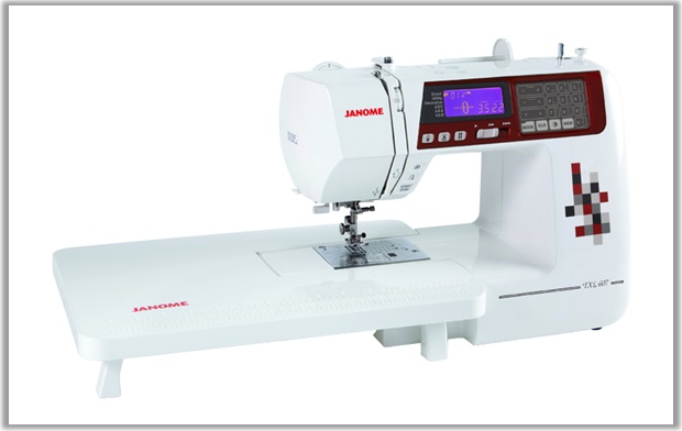 Prídavný stolík šijacieho stroja Janome 607 TXL