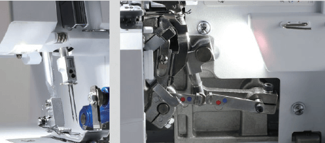 Juki MO - 80 CB osvetlenie stroja