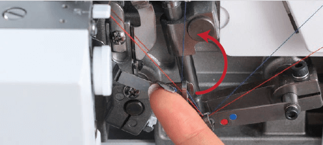 Juki MO - 80 CB navliekač spodného slučkovača