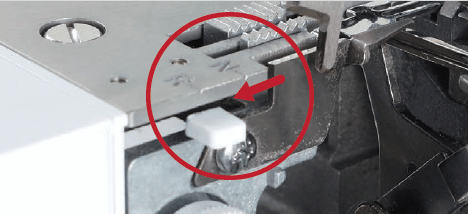 Juki MO - 80 CB automatický rolovaný steh