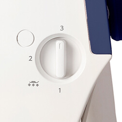 Regulovateľný prítlak pätky v 3 stupňoch - Janome 1522 BL