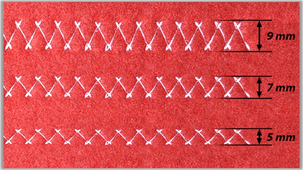 Šijací a vyšívací stroj Janome MC 9900 šírka stehu