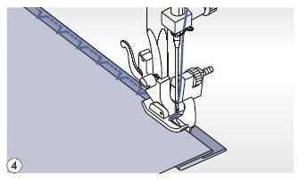 Pätka pre slepý steh