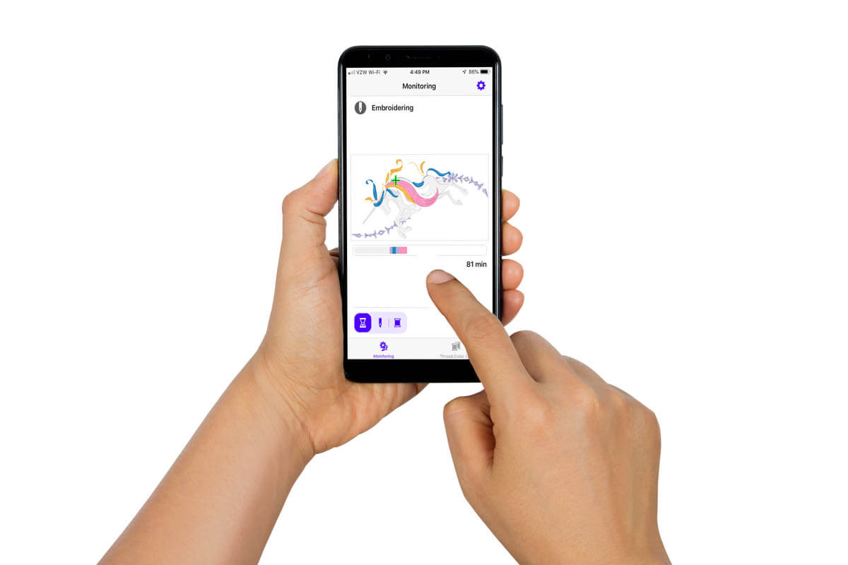 Vyšívací stroj Brother PR1055X My Stitch Monitor