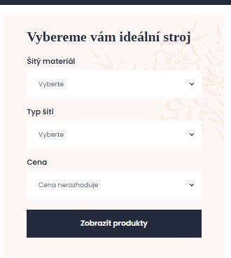 Ráj šití má nový kabátek