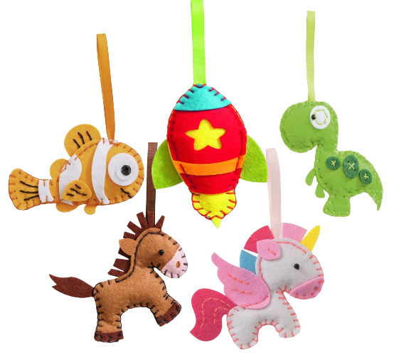 Filcové postavičky