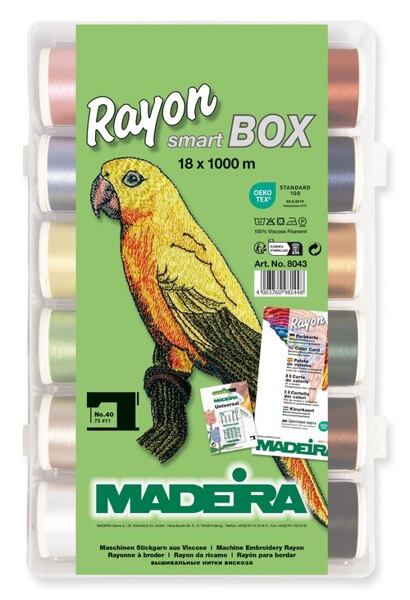 Vyšívací nitě Madeira Rayon