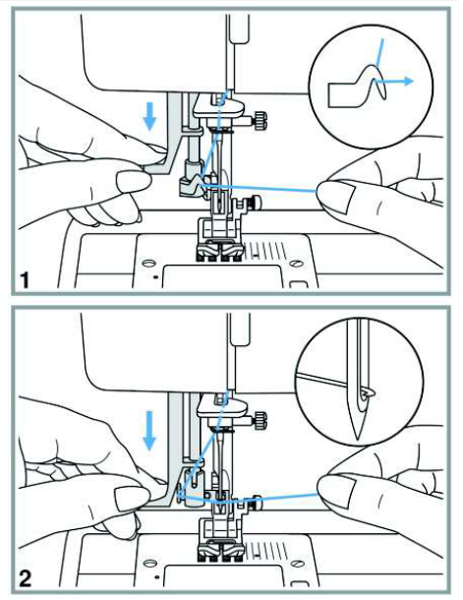 Automatický navlékač jehly