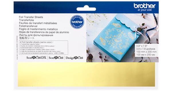 Kovová fólie - řezací plotry Brother