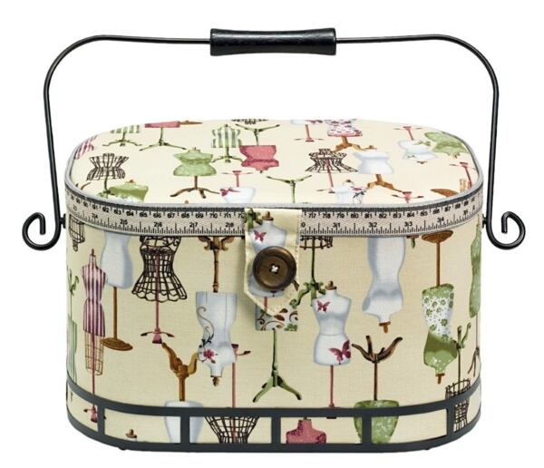 Elegantní košík na šicí potřeby Prym