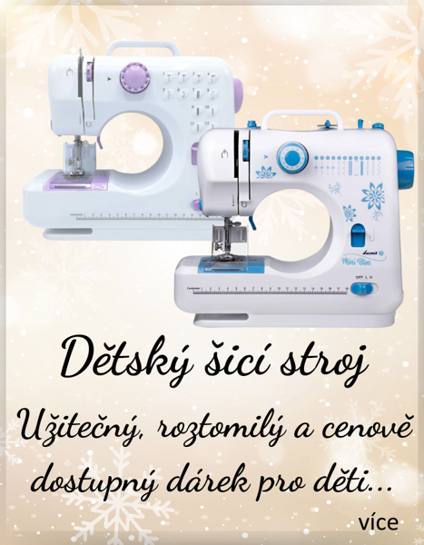 Vánoční dárky pořídíte v Ráji šití