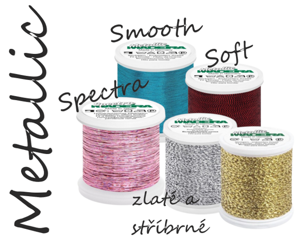 Nitě Madeira Metallic