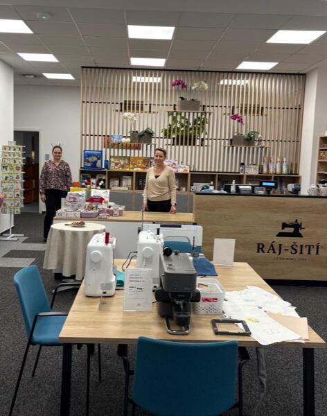 Workshop noviniek v Raji šitie