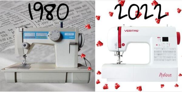 šicí stroj Veritas Rubina
