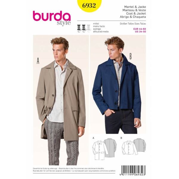 Strih Burda 6932