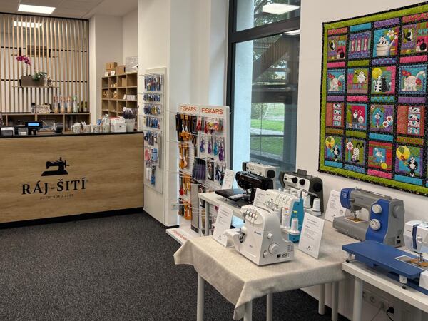 Workshop noviniek v Raji šitie