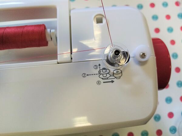 Nebojte se šití - 1. navlečení stroje