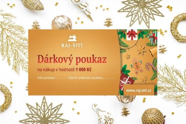 Elektronický dárkový poukaz