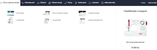 Ráj šití má nový kabátek