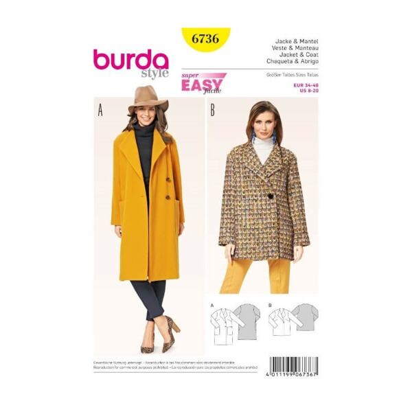 Strih Burda 6736