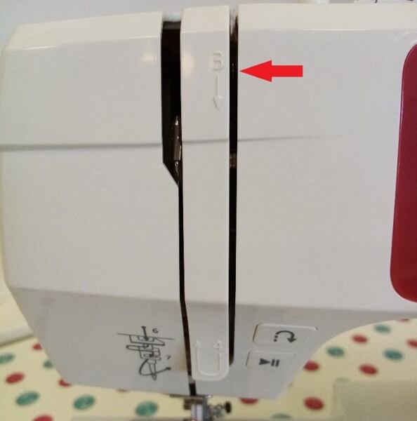 Nebojte se šití - 1. navlečení stroje