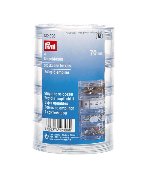 Stohovatelné kulaté dózy - PRYM