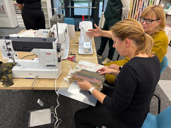 Workshop noviniek v Raji šitie