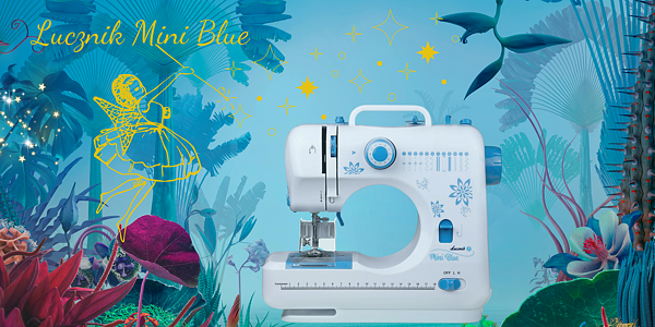 Kouzelná novinka... přichází šicí stroj Lucznik Mini Blue