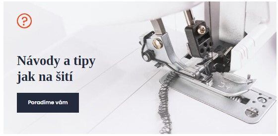 Ráj šití má nový kabátek